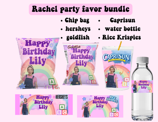 Rachel Party Favor Bundle *Digital*