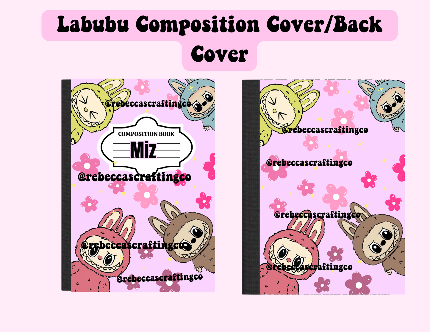 Labu Cover/Back Cover Digital *Composition Notebook*